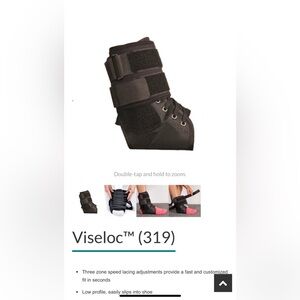 NEW Black Ankle Support